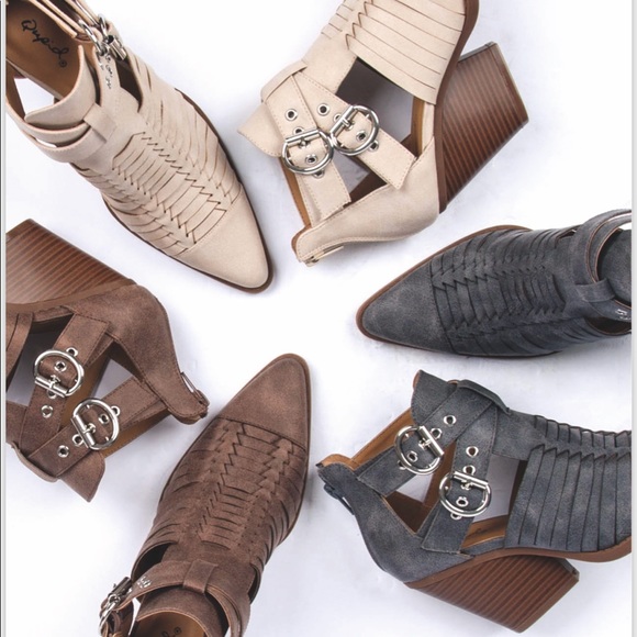 FINALPRICE ♥️Brown Caged Huarache Style BOOTIE - Picture 8 of 8